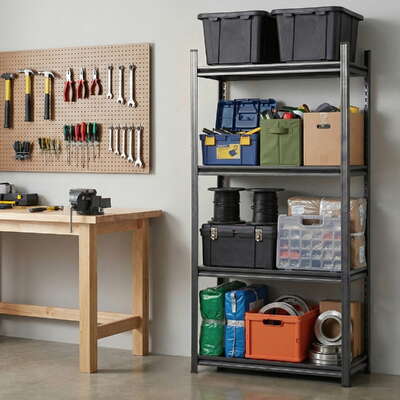 Garage Shelving 1.8X0.9m Warehouse Rack Storage Shelves Workshop Racks Steel