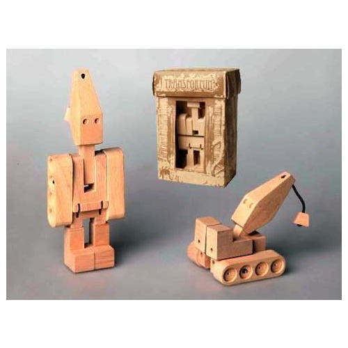 SM WOODEN TRANSFORMER - CRANE