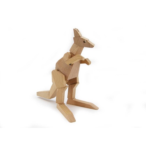WOODEN KANGAROO