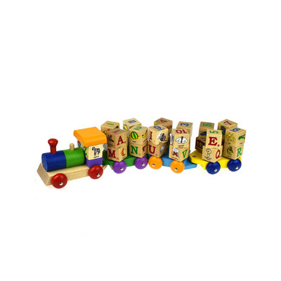 SPIN ABC BLOCK TRAIN