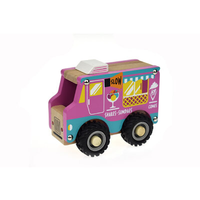 KD WOODEN ICE CREAM TRUCK