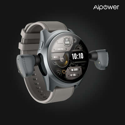 Smart Watch with Earbuds Pop-Up Headphones 4G Music Fitness Tracker W28 Pro