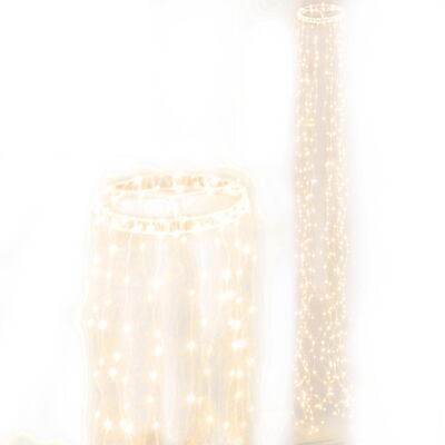 Jingle Jollys 3M Christmas Curtain Fairy Lights String 480 LED Party Wedding