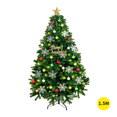 Christmas Tree Kit with LED Light 1.5M Type2