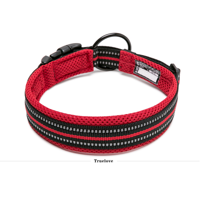 Heavy Duty Reflective Collar Red XS