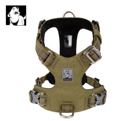Lightweight 3M reflective Harness Army Green [Size: S]