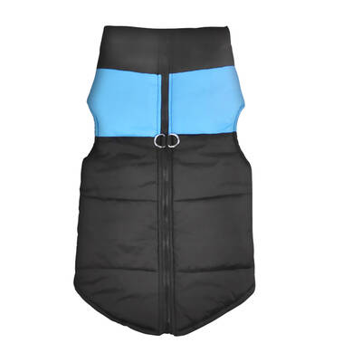 Dog Winter Jacket Padded Waterproof Pet Clothes Windbreaker Coat XL Blue