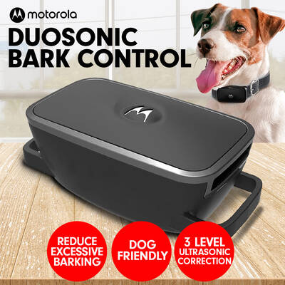 Motorola Duosonic Bark Control Collar 200U- Black