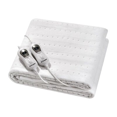 Easy Fitted Electric Blanket - King Size, Heated Bedding, Energy Efficient