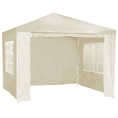 3x3m Wallaroo Outdoor Party Wedding Event Gazebo Tent - Beige