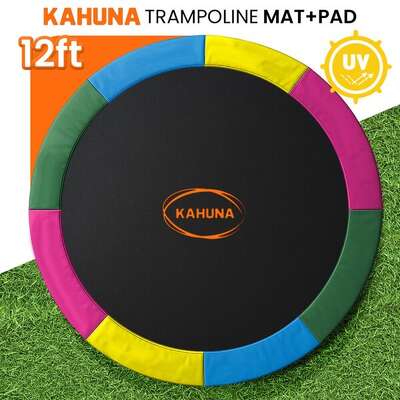 Trampoline Replacement Pad Set Rainbow