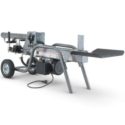 12 Tonne Electric Hydraulic Log Splitter Heavy Duty Firewood Splitter