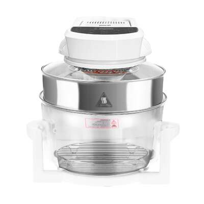 17L Digital Family Turbo Convection Oven Broiler Cooker Electric White