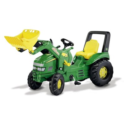 Kids premium ride on tractor with maxi loader 