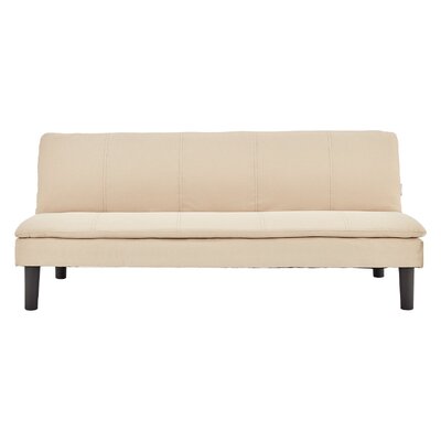 Sarantino 3 Seater Modular Faux Linen Fabric Sofa Bed Couch - Beige