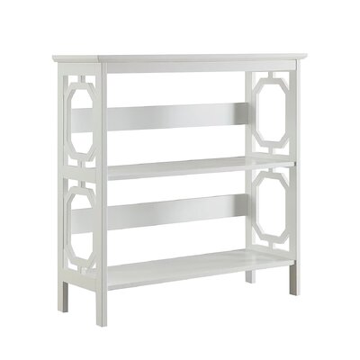 3-Tier Bookshelf Display Rack- White