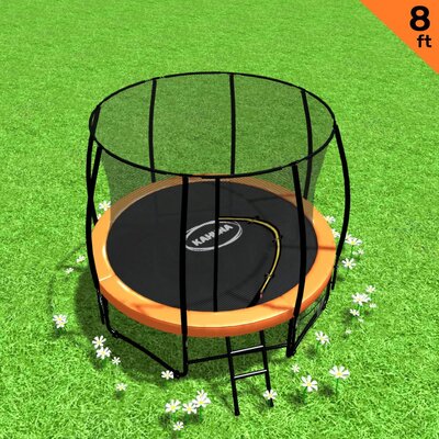 Kahuna 8ft Trampoline Spring Outdoor - Orange