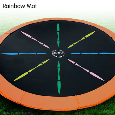 Trampoline Replacement breathable Spring Mat - Rainbow